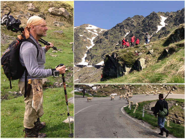 Les Stroud în Munții Făgăraș